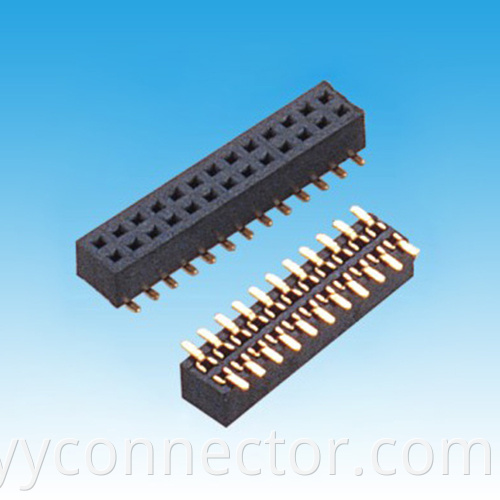 1.0mm Dual Row SMT Female Header Connector